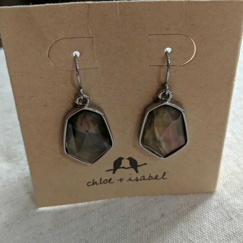 C+I ocean lace earrings